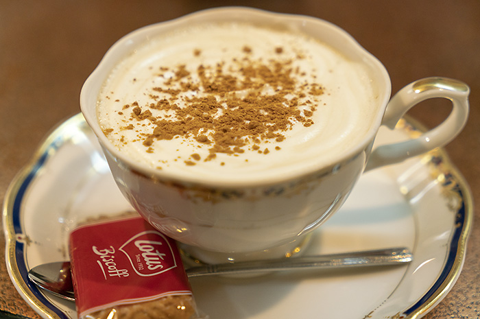 カフェテリア ニューストンのウインナーコーヒー